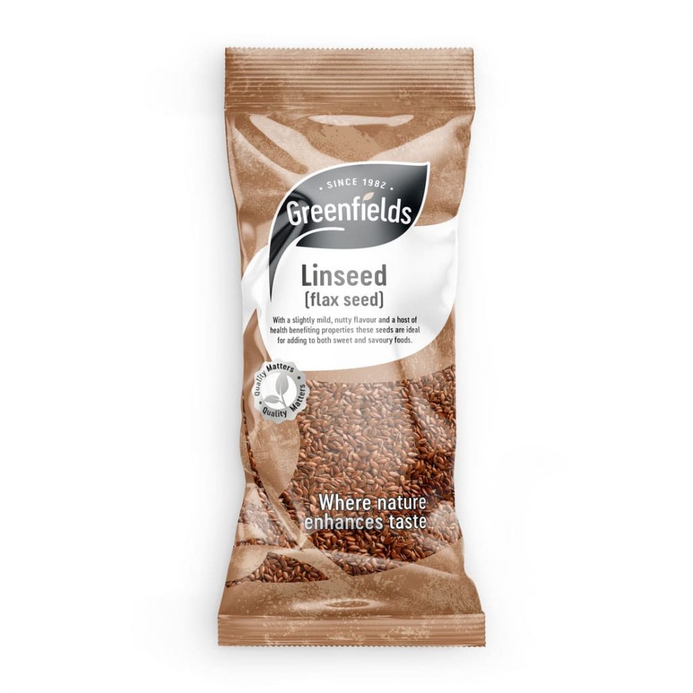 Greenfield Linseed (flax Seeds) 12x100g