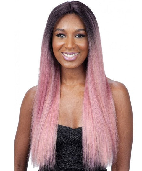 MODEL MODEL PREMIUM SEVEN STAR SYN SYLVIE WIG Color OTDKGN Synthetic Hair Wigs Asetena Pa