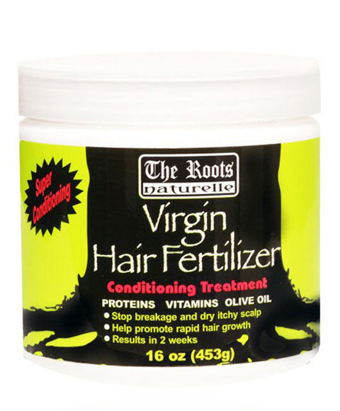 VIRGIN HAIR FERTILIZER CONDITIONING TREATMENT JAR 453 g Treatments Asetena Pa
