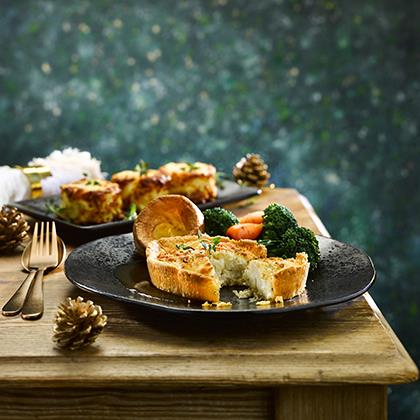 Vegan Cauliflower Cheese Tart 18 x 195g Ready Meals Asetena Pa