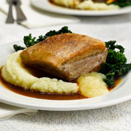 Slow Cooked Seasoned Pork Belly 24 x 294g Ready Meals Asetena Pa