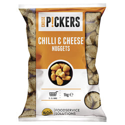 McCain P!ckers Chilli & Cheese Nuggets 1kg Ready Meals Asetena Pa