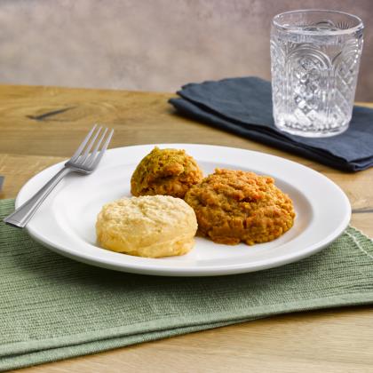 Simply Puree Level 5 Minced & Moist Vegetable Tikka Masala 12 x 380g Ready Meals Asetena Pa