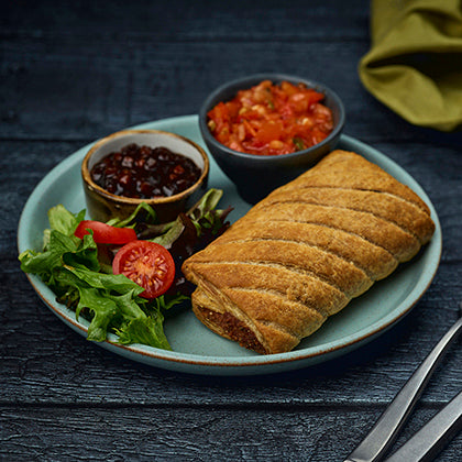 Phat Chunky Vegan Sausage Roll 40 x 175g Ready Meals Asetena Pa