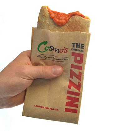 Cosmo’s Cheese and Tomato Calzone Pizzini in a Bag 20 x 135g Ready Meals Asetena Pa