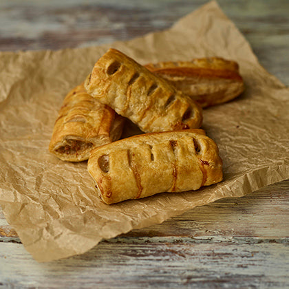 Phat Schools 4" Pork Sausage Roll 100 x 90g Ready Meals Asetena Pa