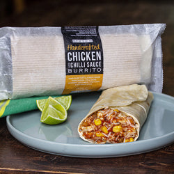 Chicken Burrito 12 x 270g Ready Meals Asetena Pa