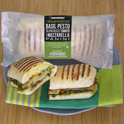 Invisible Chef Sundried Tomatoes Pesto and Mozarella Panini 12 x 147g Ready Meals Asetena Pa