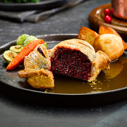 Beetroot Wellington 16 x 225g Ready Meals Asetena Pa