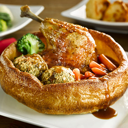 Everyday Favourites Baked Yorkshire Puddings (8") 1 x 30pk Ready Meals Asetena Pa