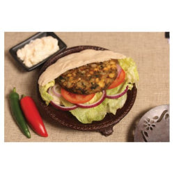 Everyday Favourites Falafel & Spinach Quarter Pounder 24 x 113g Ready Meals Asetena Pa