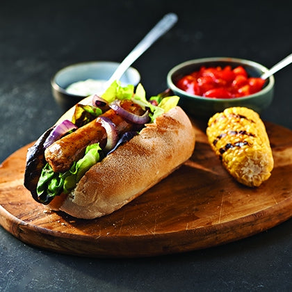 Oyster Mushroom Sausage 50g 90 x 50g Ready Meals Asetena Pa