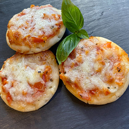 Cheese & Tomato Mini Pizza 30g 12 x 360g Ready Meals Asetena Pa