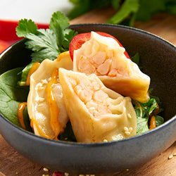 IQF Gyozas with Shrimp 1.5kg Ready Meals Asetena Pa