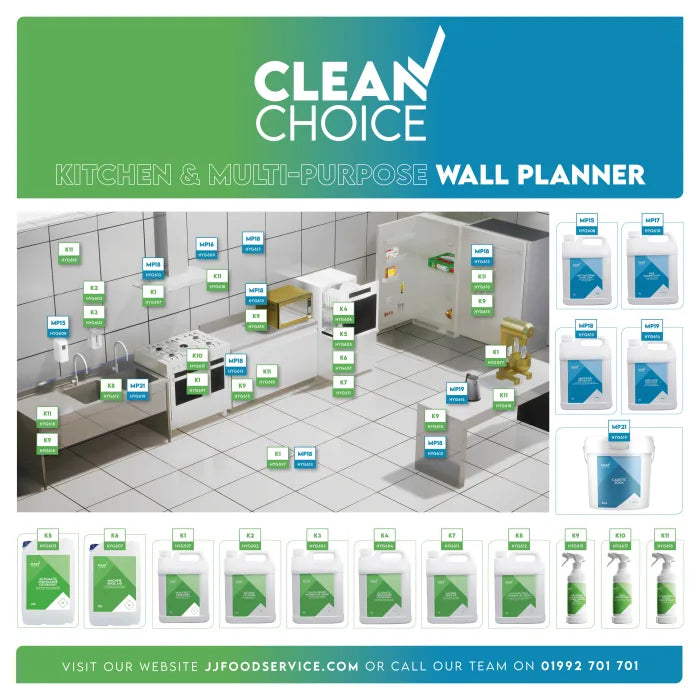 Clean Choice Concentrated Washing Up Liquid 5L Case of 2
