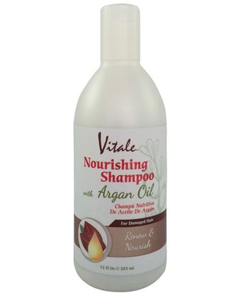 VITALE NOURISHING SHAMPOO WITH ARGAN OIL 355 ml Shampoo Asetena Pa