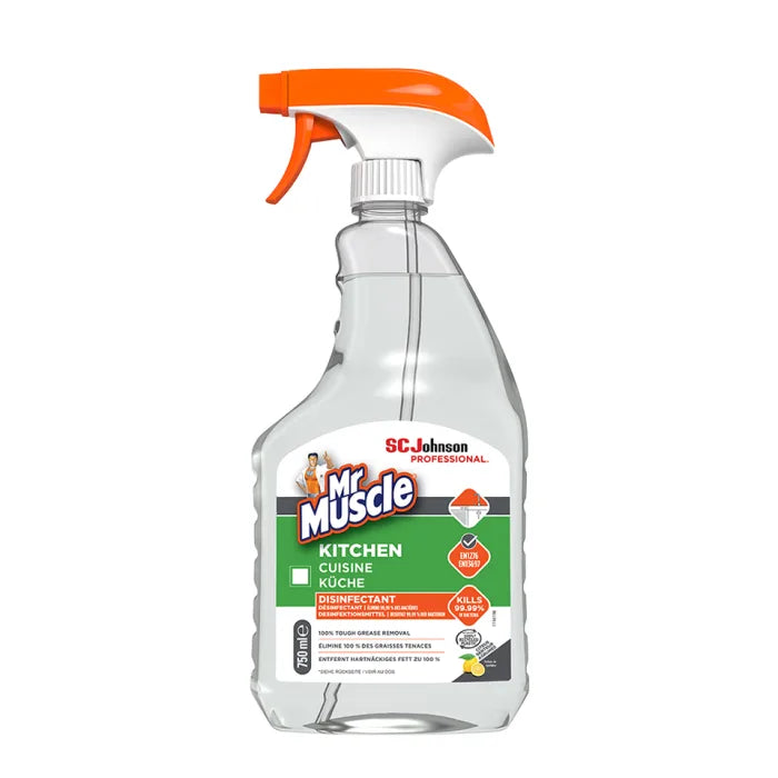 Mr Muscle Kitchen Cleaner Spray 750ml