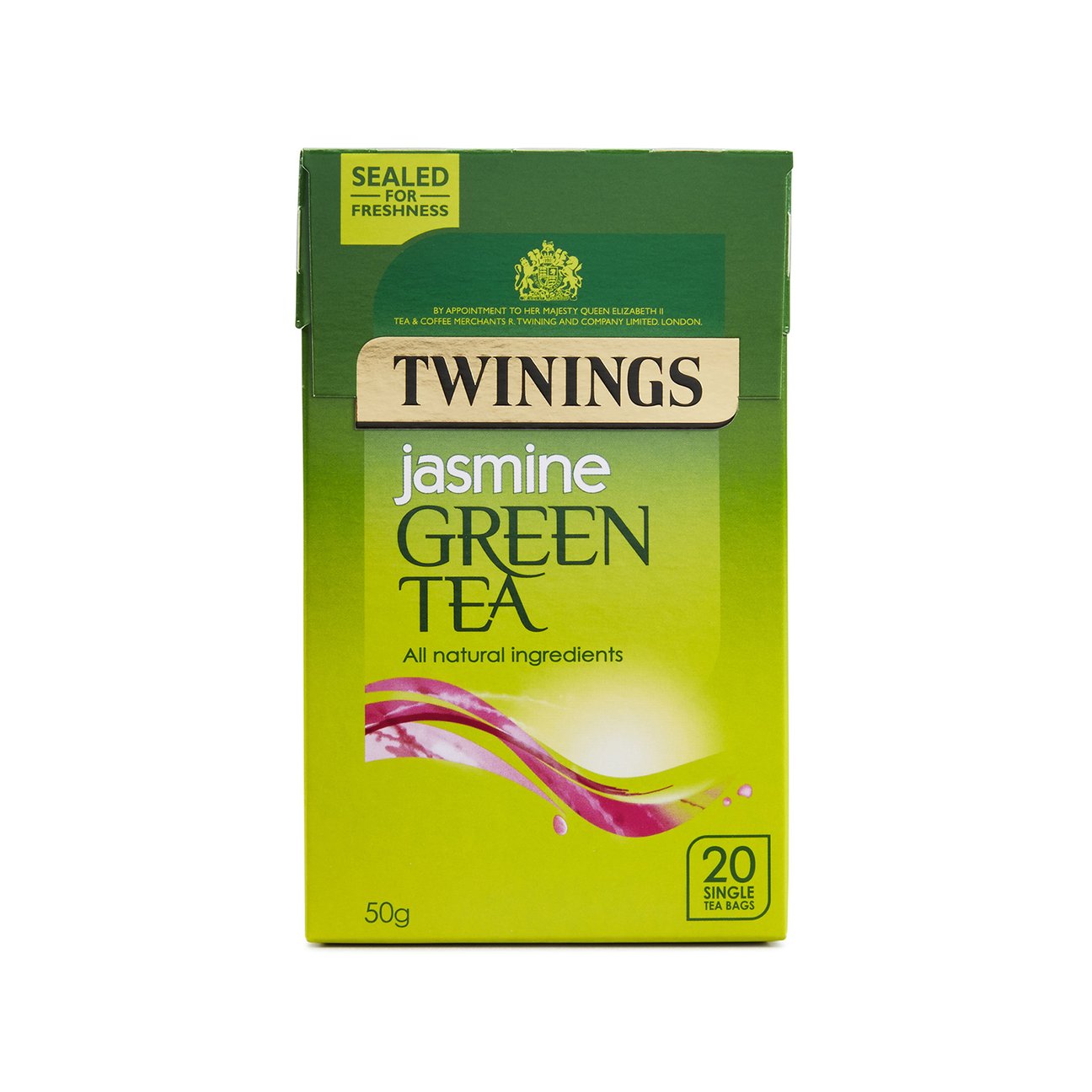 Twinings Green Tea Jasmine 20's Box of 4-Fd