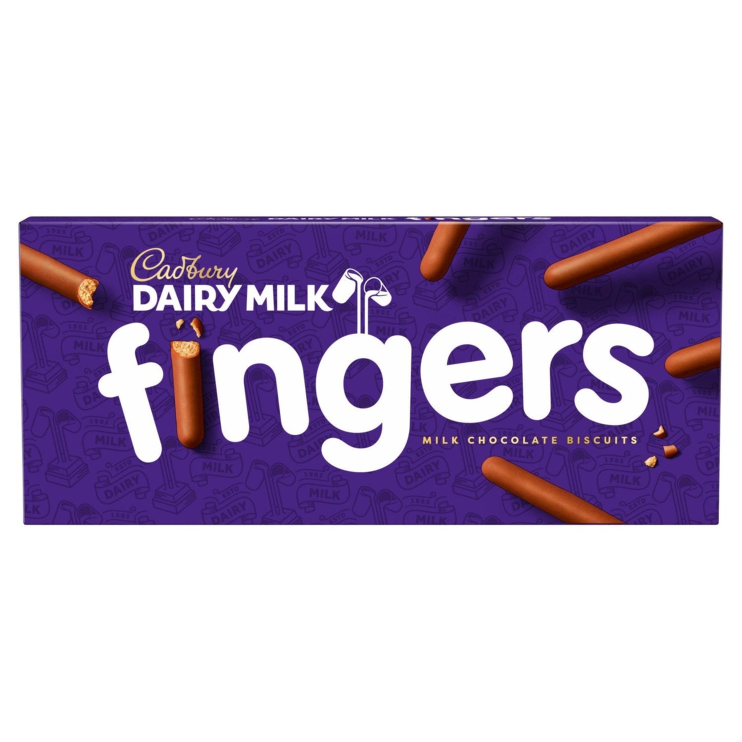 MASCad Dairy Milk Fingers Chocolate Biscuits 114g-Food
