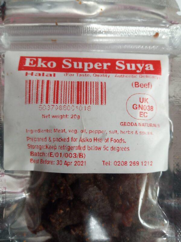 MASEko Super Suya Beef 20g Box of 10-Fd