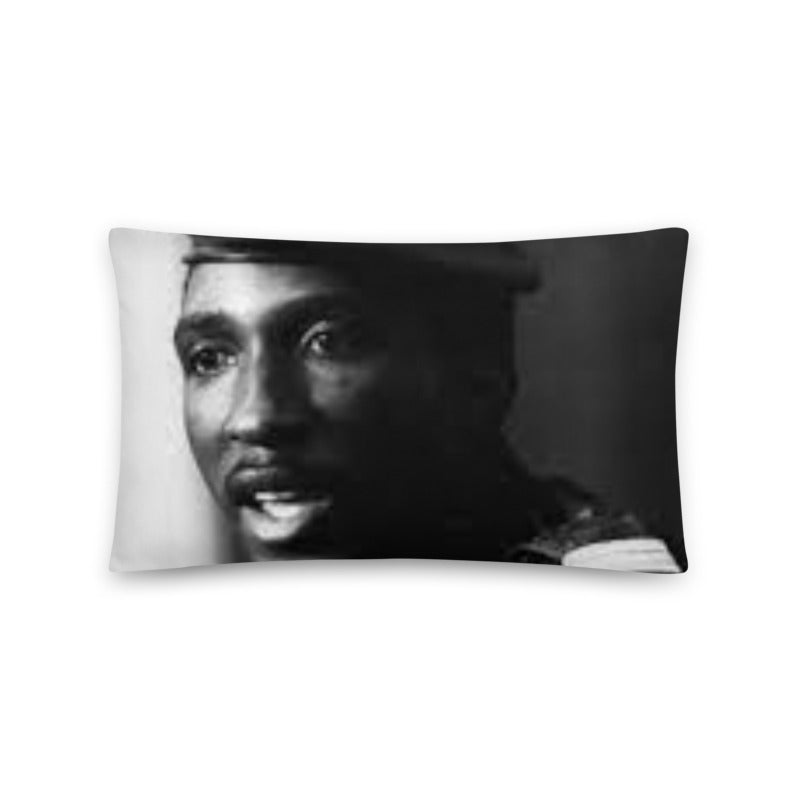 African Pillow Cover Home Decor Rectangular Thomas Sankara Portrait Printed Machine Washable Pillowcase Protector