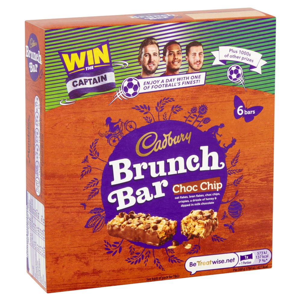 Cad Brunch Bar Choc Chip 192g