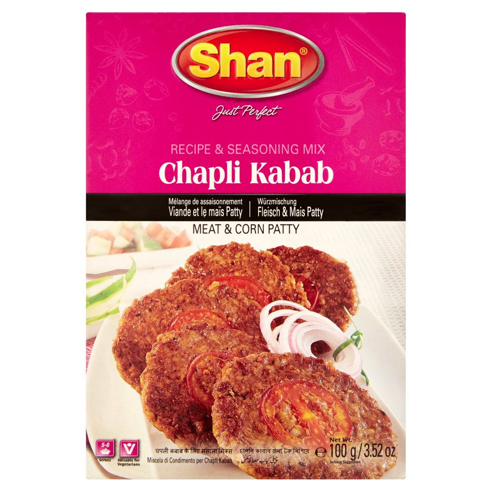 Shan Chapli Kabab Recipe & Seasoning Mix 100g-Food
