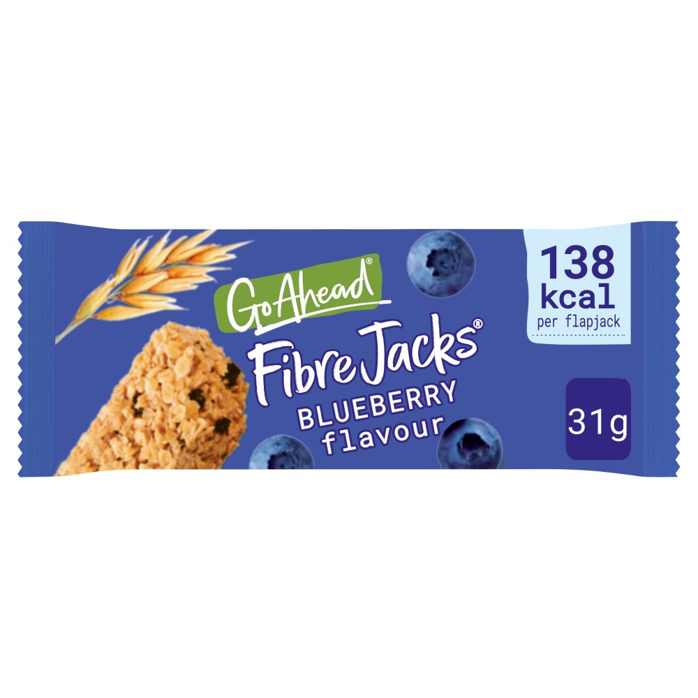 Go Ahead Fibre Jacks Blueberry Flavour 31g