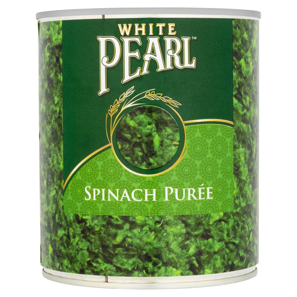 White Pearl Spinach Purée 795g-Food