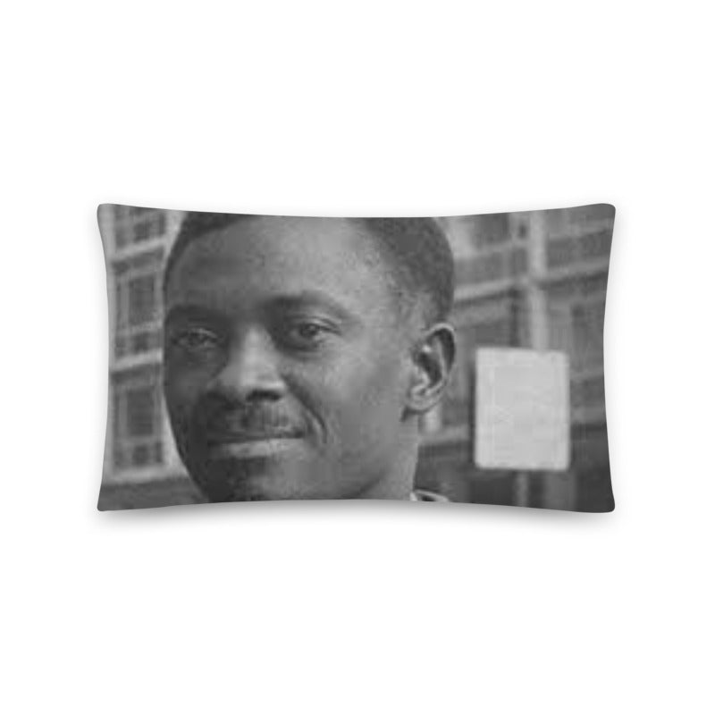 African Pillow Cover Home Decor Rectangular Patrice Lumumba Two Sides Printed Machine Washable Pillowcase Protector