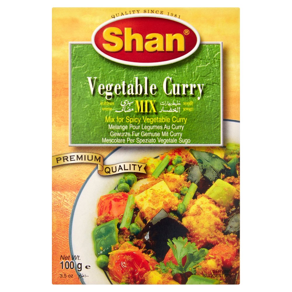 Shan Vegetable Curry Mix 100g-Food