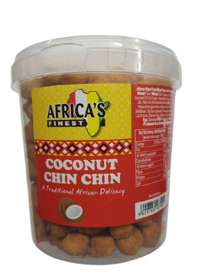 MASAfricas Finest Chin Chin Coconut 950g Box of 4-Fd