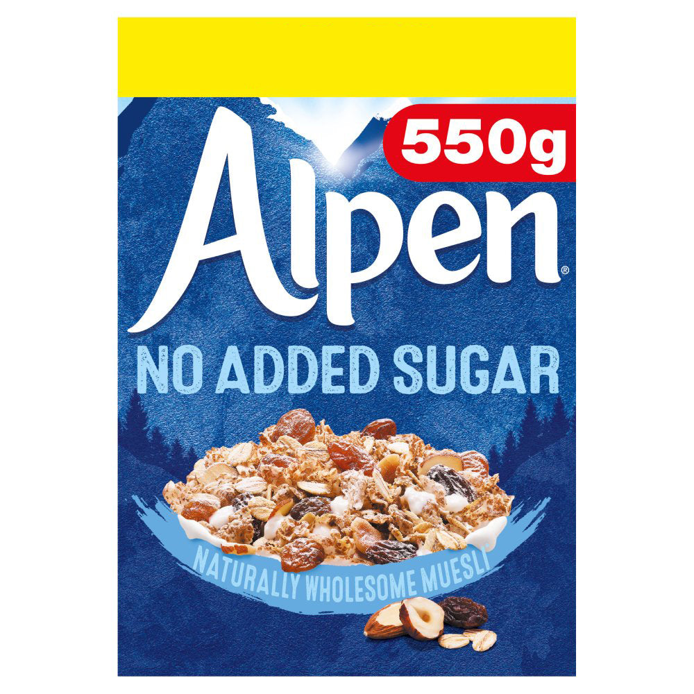 Alpen No Added Sugar 550g