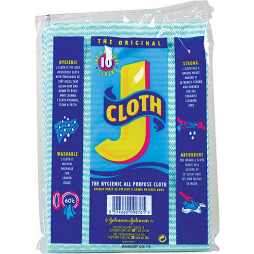 MASJohnson & Johnson The Original J Cloth 10 Cloths-Food