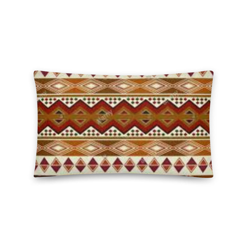 African Pillow Protector Cover Home Decor Rectangular African Pattern TRIBAL ELEMENTS Square SHAPE Two Sides Printed Washable Pillowcase