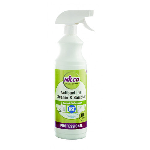 MASNilco Cleaning Solutions Antibacterial Cleaner & Sanitiser 1 Litre-Food