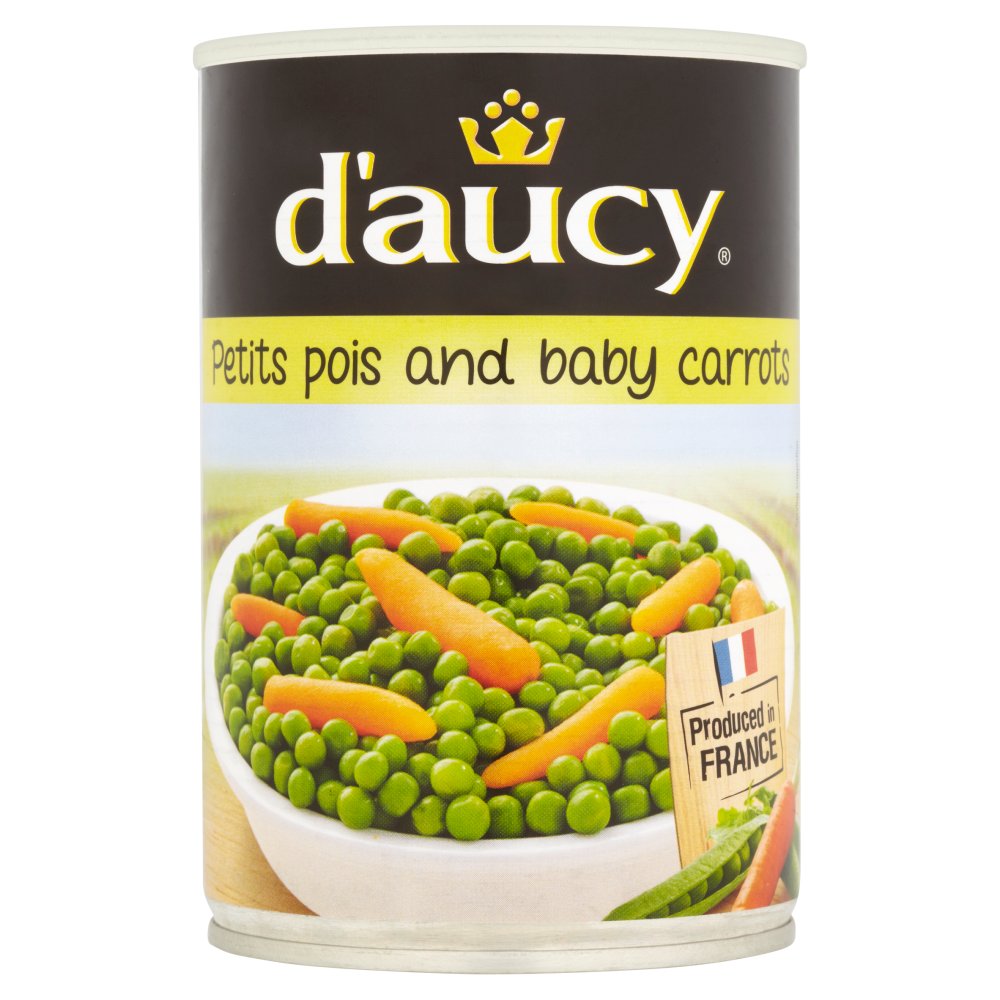 SKD'Aucy Petits Pois and Baby Carrots 400g
