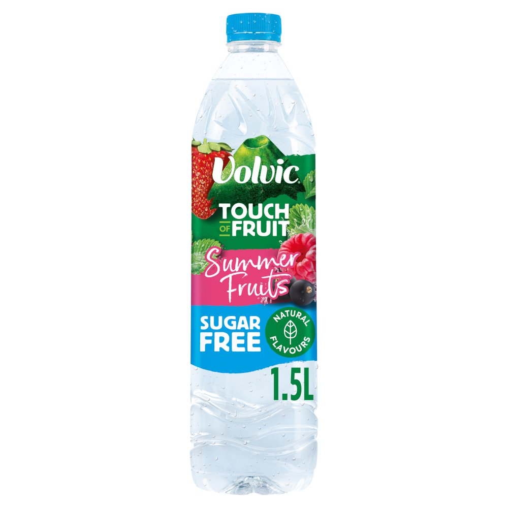 Volvic Touch of Fruit Sugar Free Summer Fruits Natural Flavoured Water 1.5L-Food