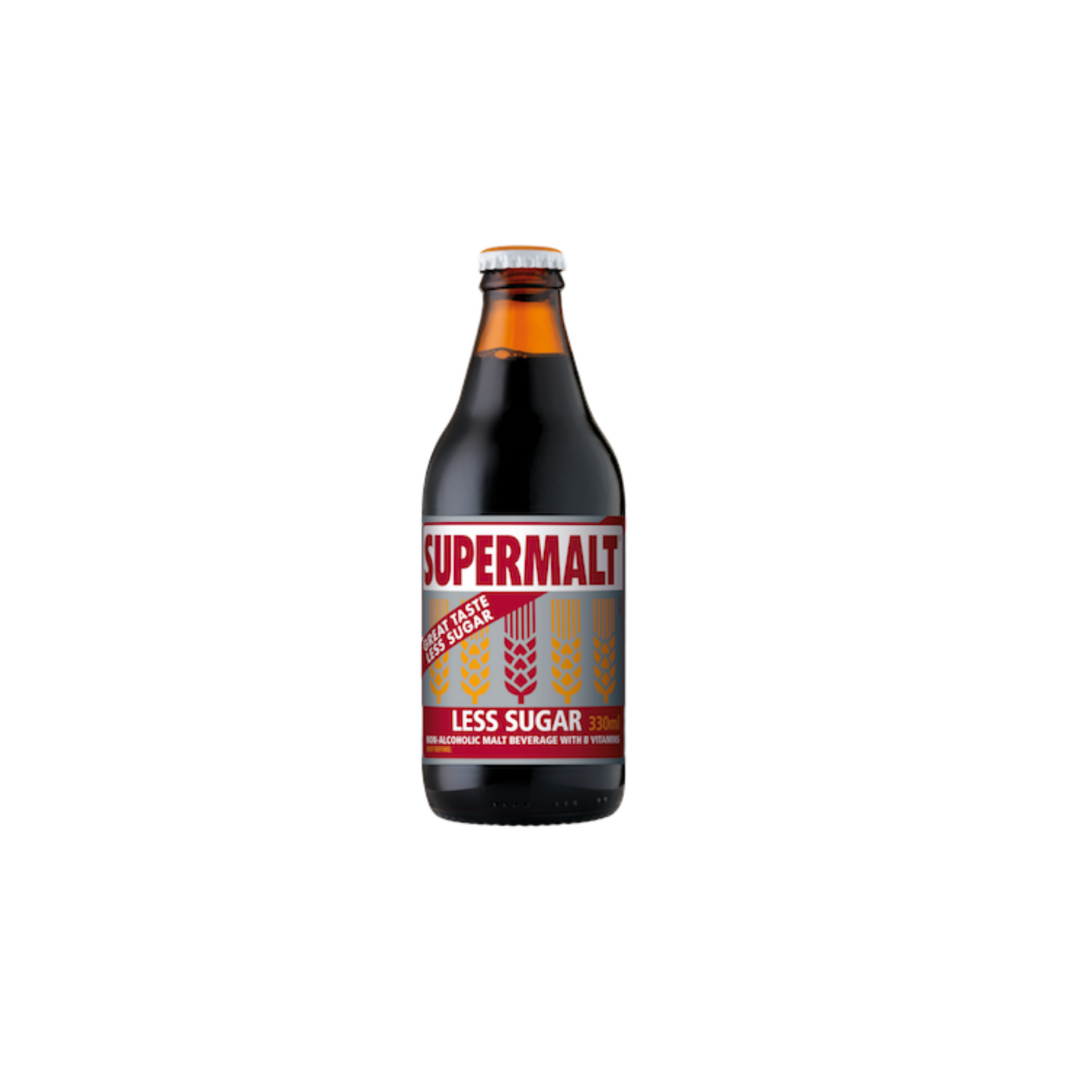 MASSupermalt Less Sugar 330ml Box of 6-Fd