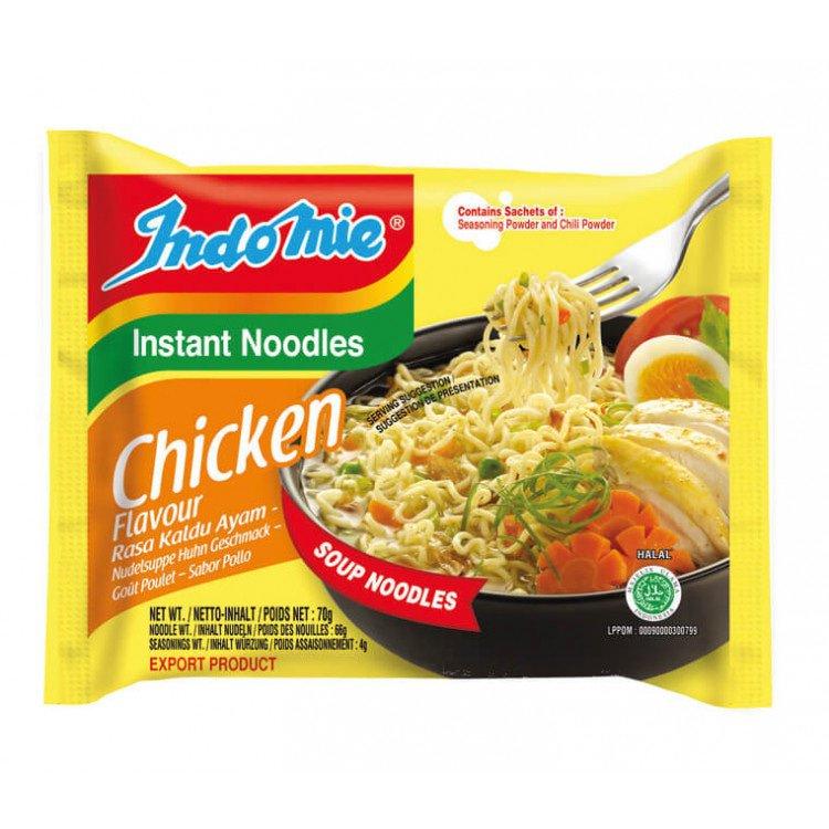 MASIndomie Noodles Chicken 70g Box of 40-Fd