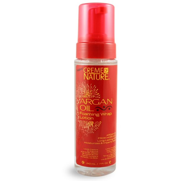 Creme Of Nature Argan Oil Foam Wrap 7oz