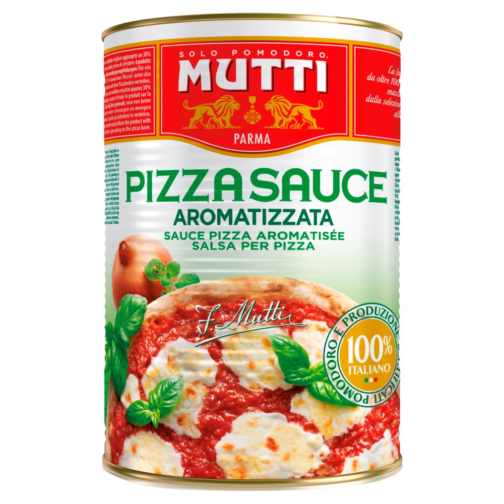 MASMutti Pizza Sauce Aromatizzata 4100g-Food