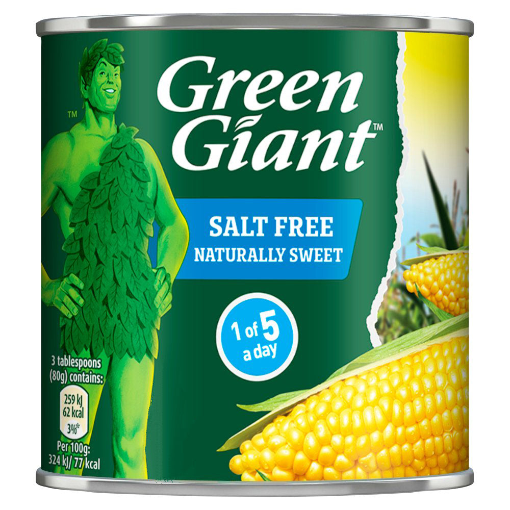 MASGreen Giant Salt Free Sweetcorn 198g-Food