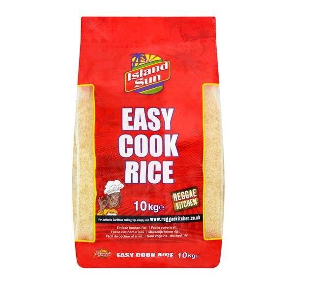 MASIsland Sun Easy Cook Rice 10kg Box of 1-Fd