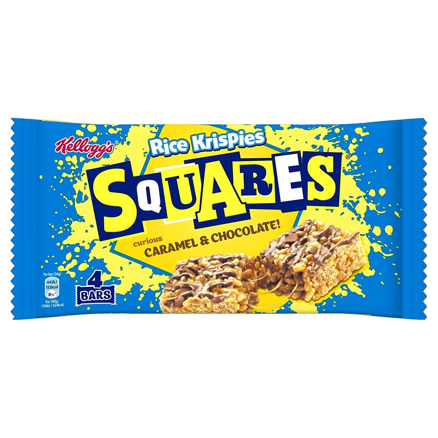 MASKellogg's Rice Krispies Squares Curious Caramel & Chocolate 36g-Food