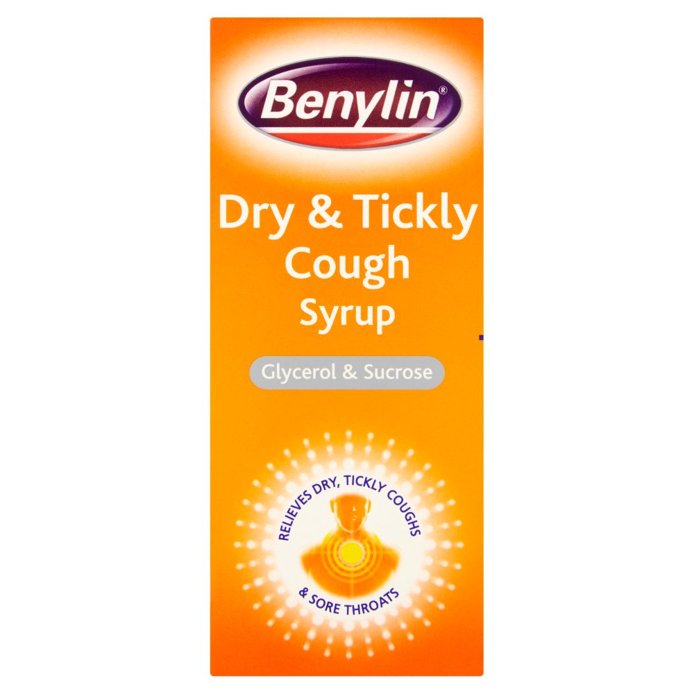 MASBenylin Dry & Tickly Cough Syrup 150ml-Food