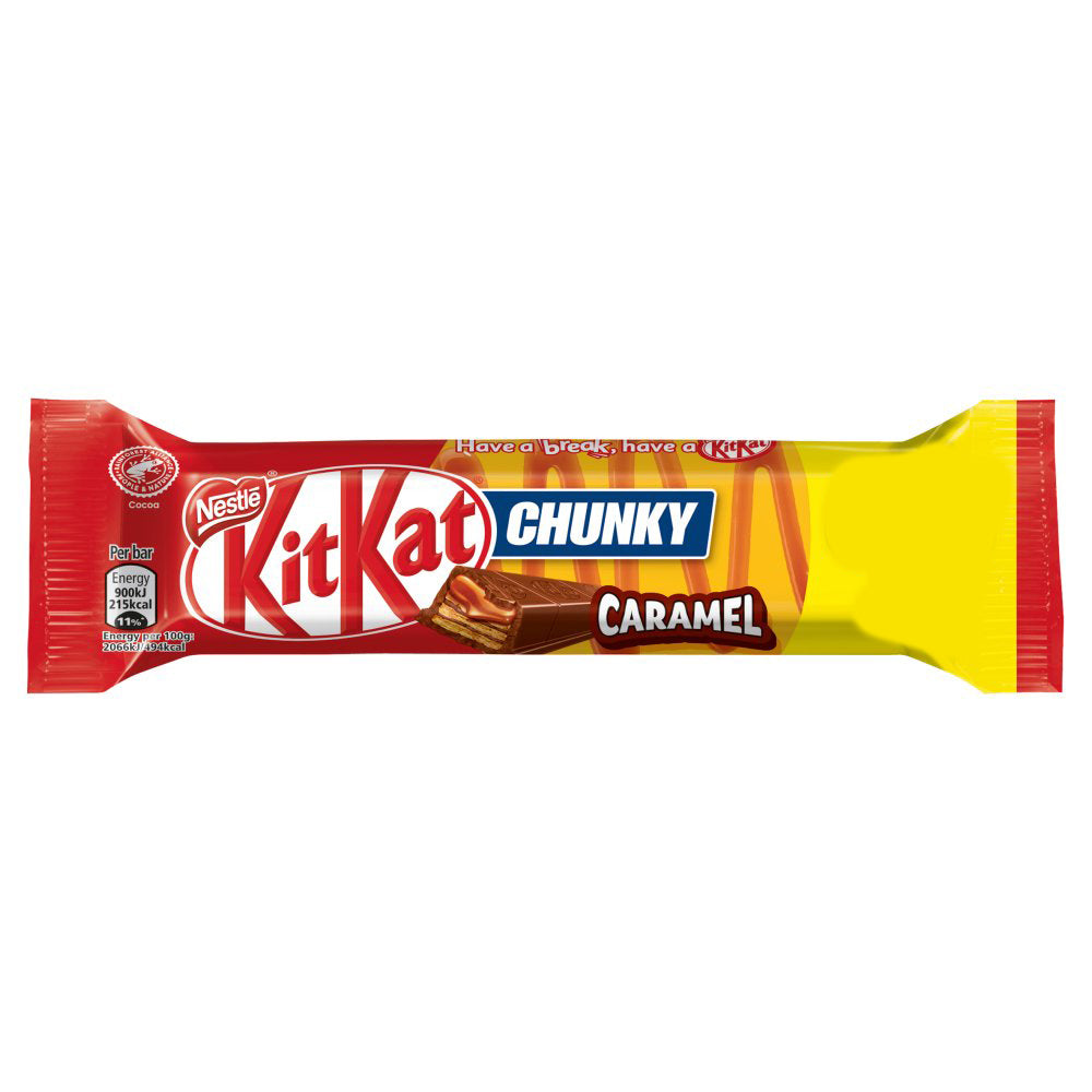 MASKit Kat Chunky Caramel Chocolate Bar 43.5g-Food