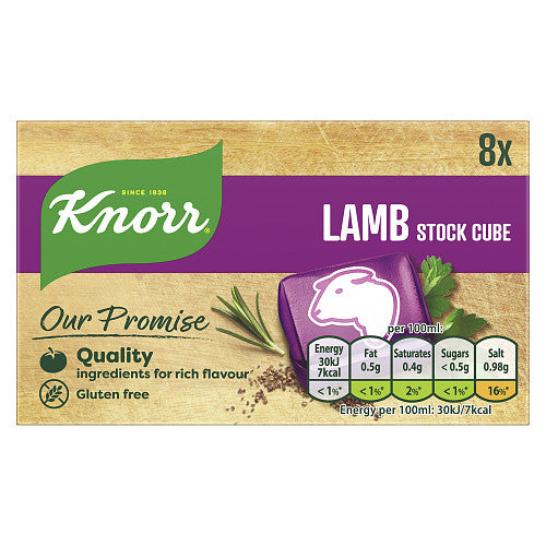 Knorr Stock cubes Lamb 10g
