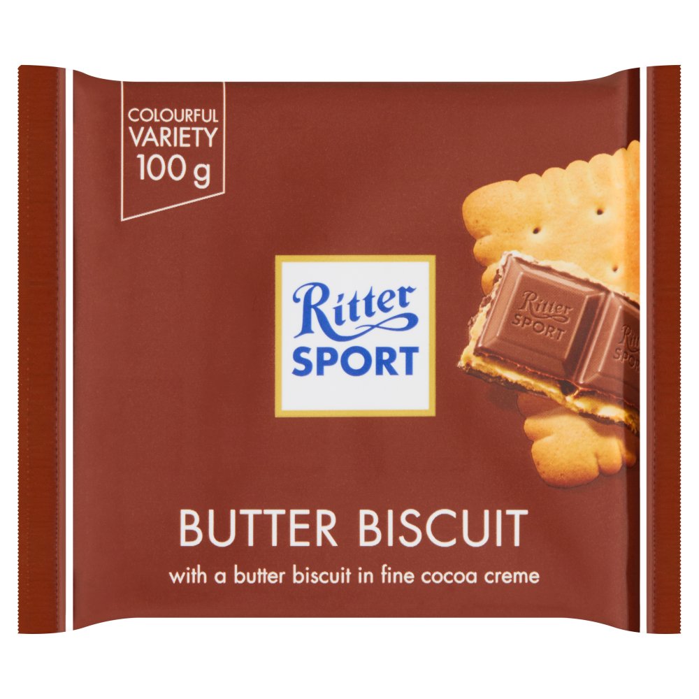 Ritter Sport Butter Biscuit 100g-Food
