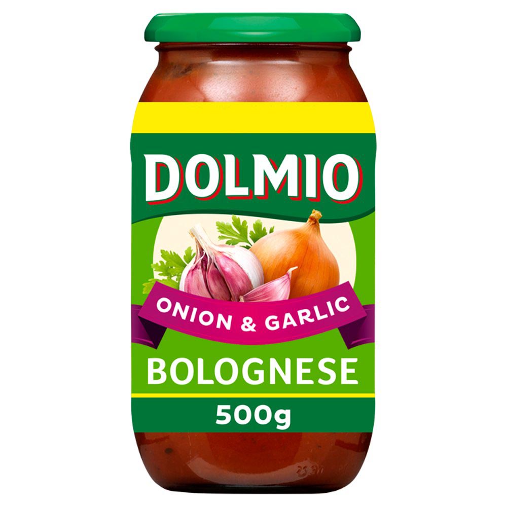 Dolmio Bolognese Onion & Garlic Pasta Sauce 500g